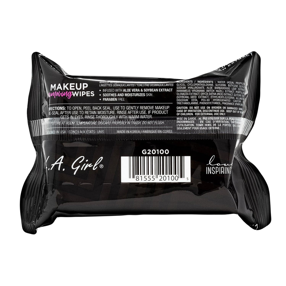 30CT Makeup Removing Wipes