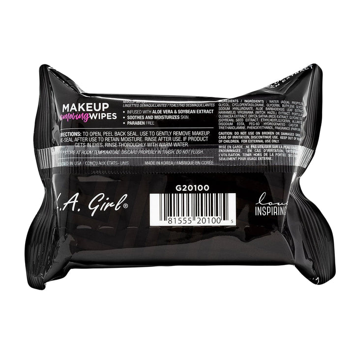 30CT Makeup Removing Wipes