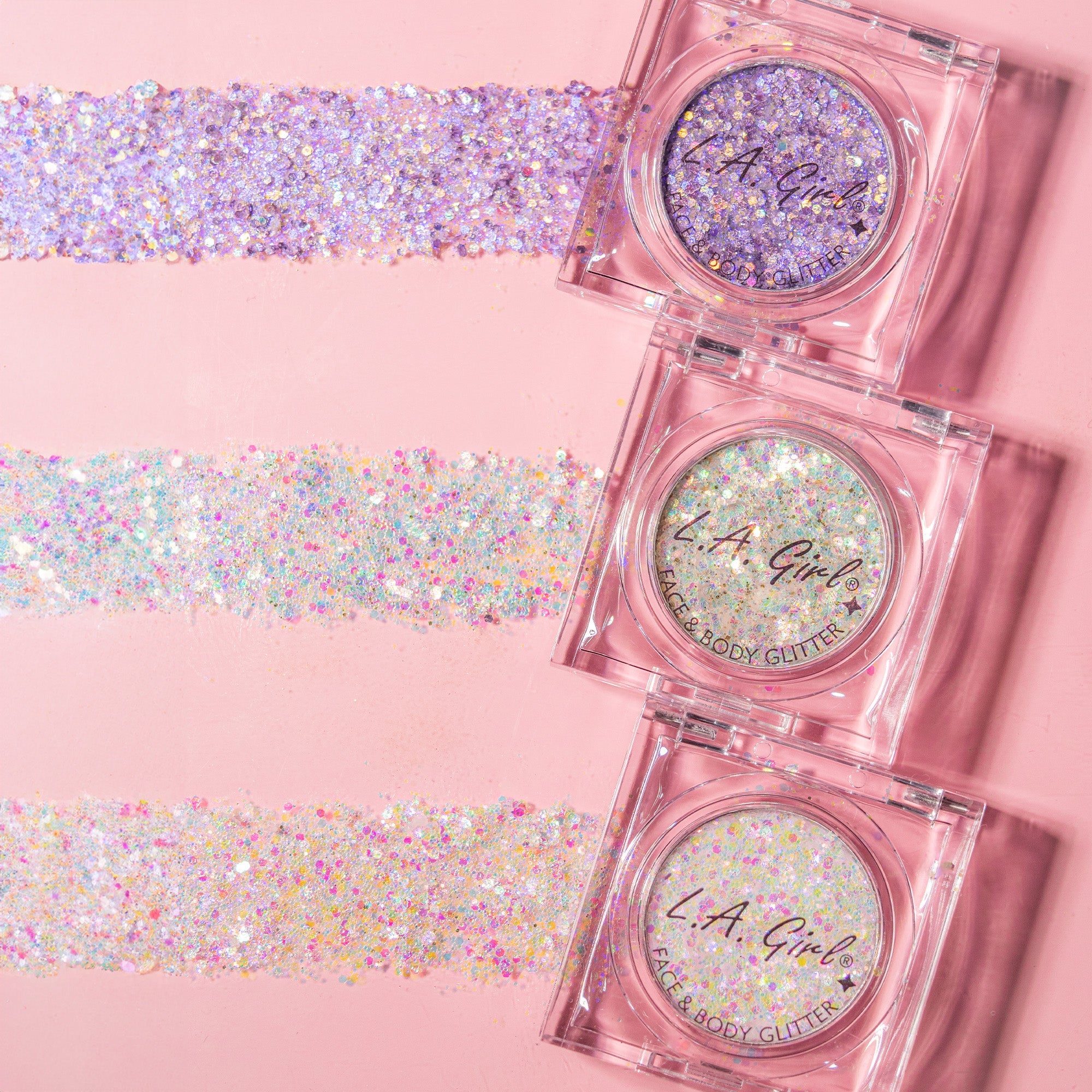 3pc Glitter Face & Body Gift Set - Twinkle & Glow