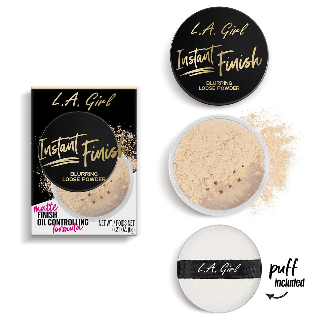 Instant Finish Blurring Loose Powder