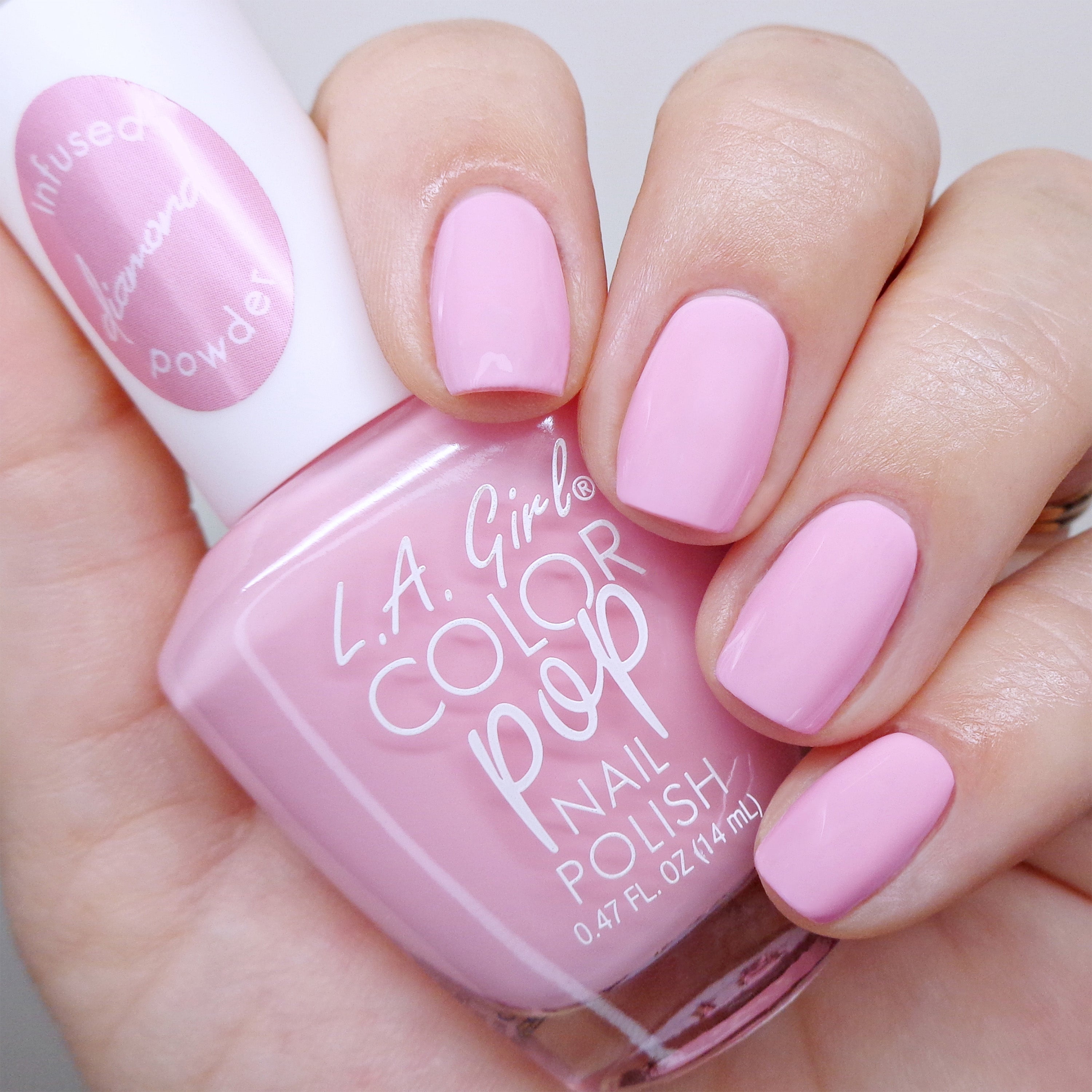 Color Pop Nail Polish with Diamond Powder
