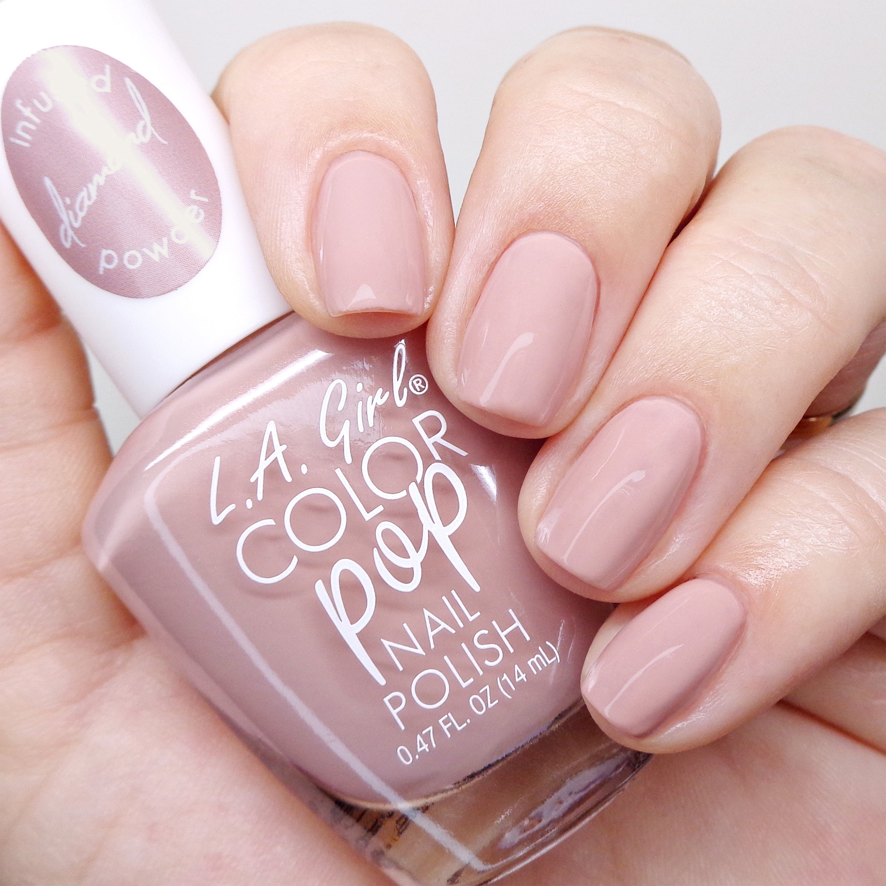 Color Pop Nail Polish with Diamond Powder