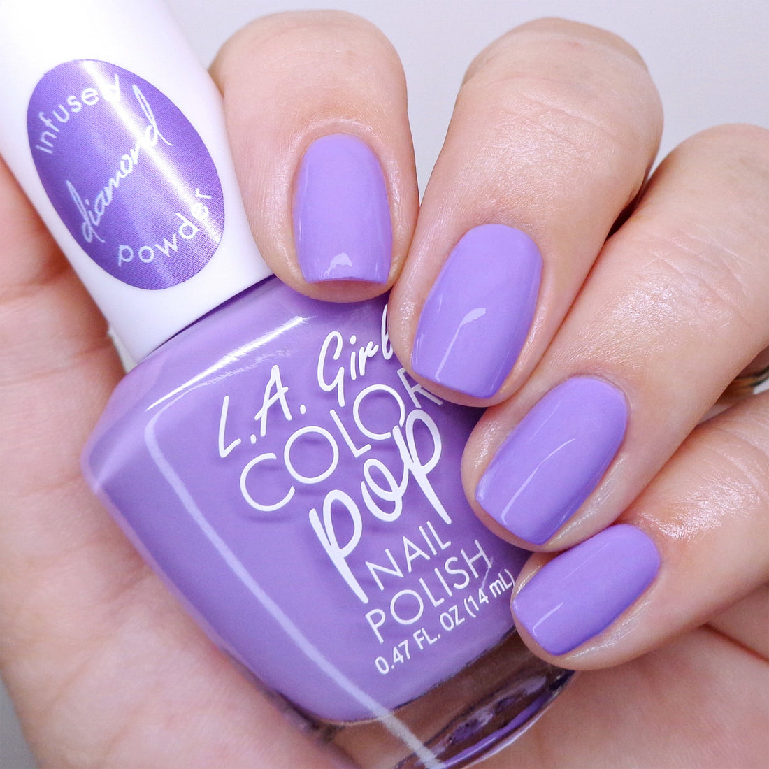 Color Pop Nail Polish with Diamond Powder