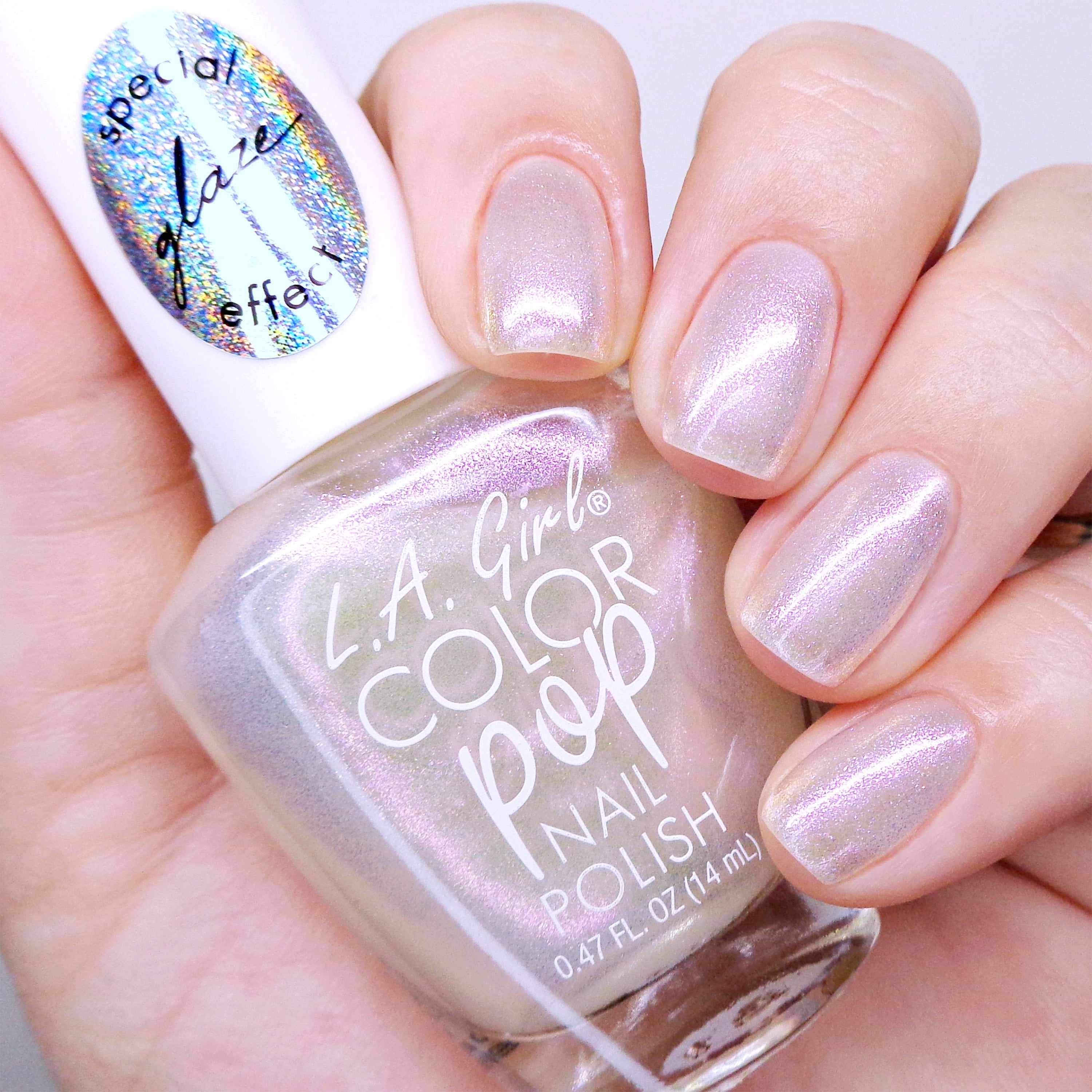 Color Pop Nail Polish with Diamond Powder