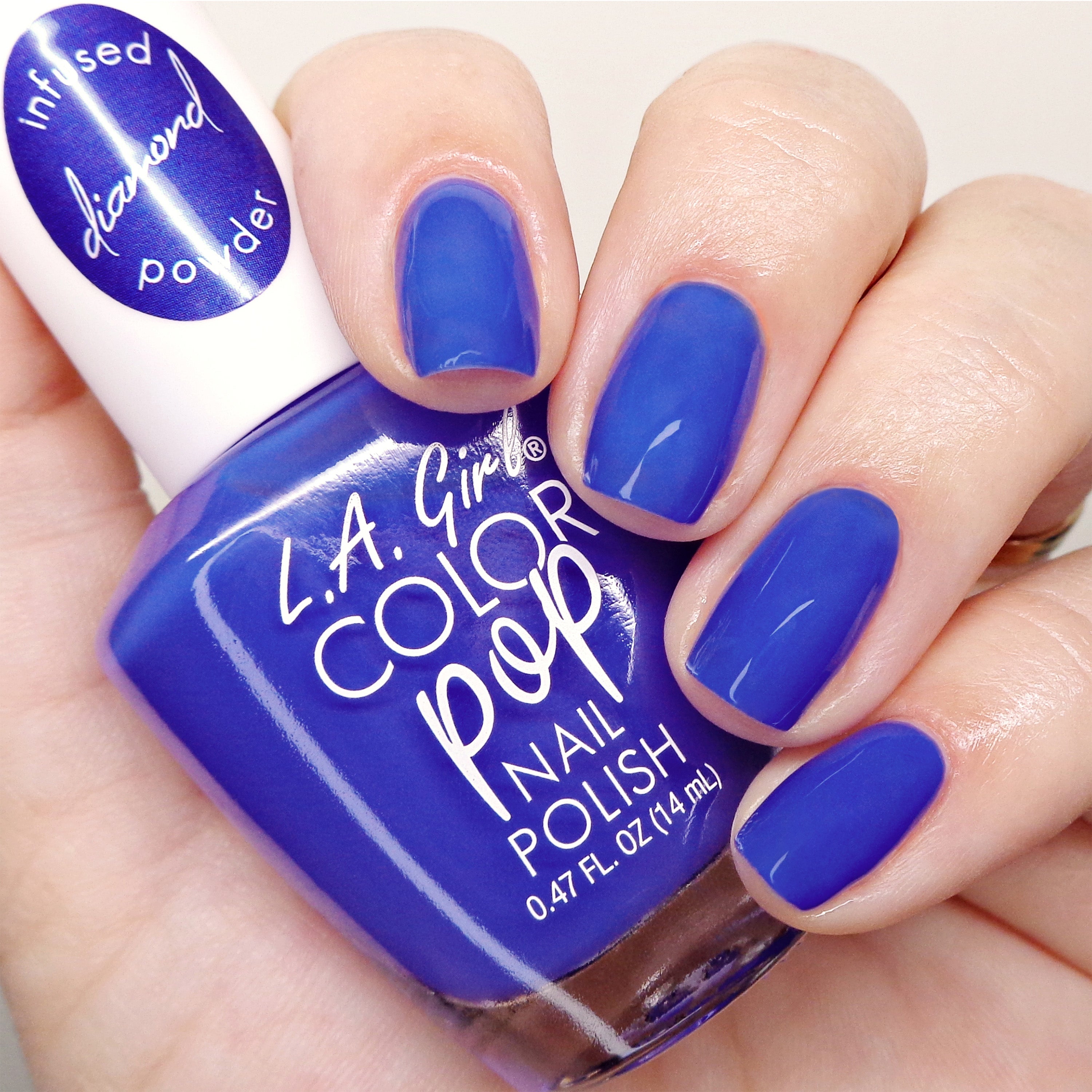 Color Pop Nail Polish with Diamond Powder