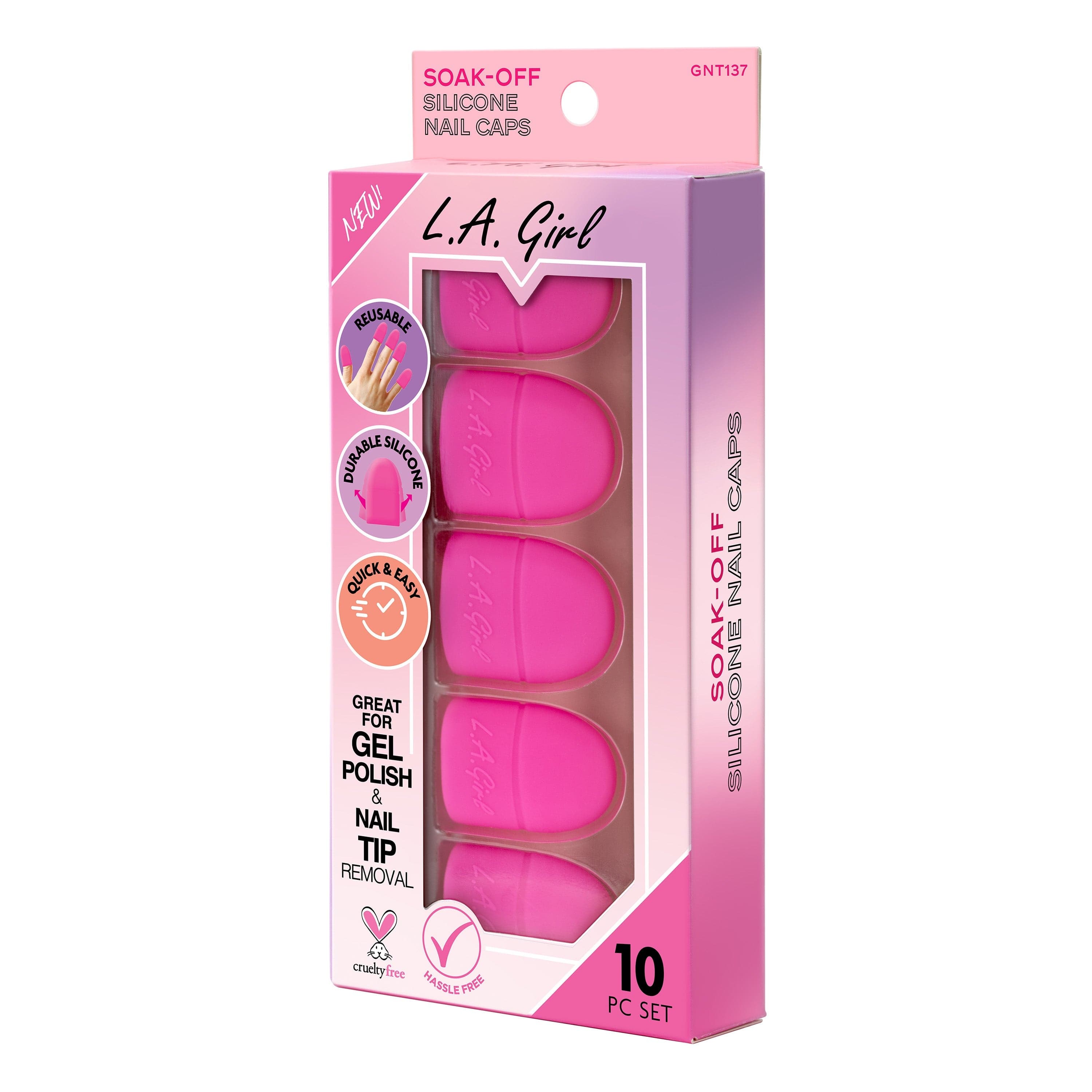 Soak-Off Silicone Nail Caps