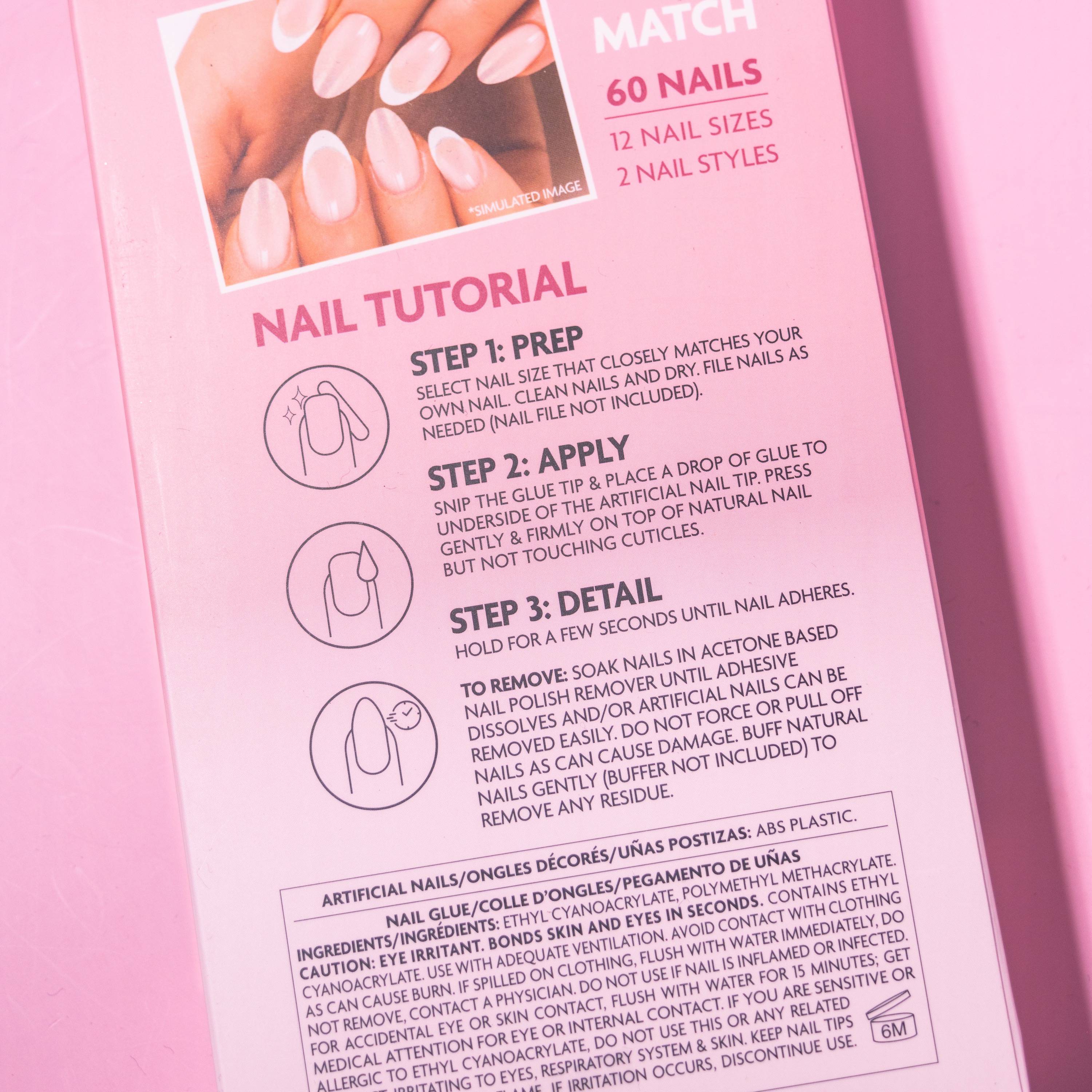Oh So Shiny Mix N’ Match Artificial Nails