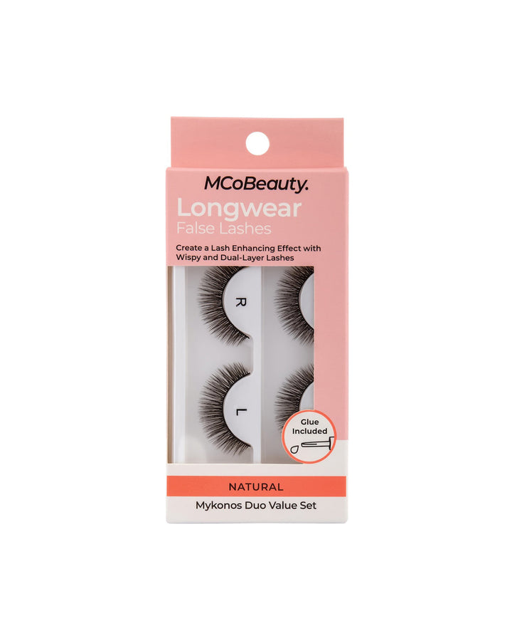 Longwear False Lashes - Mykonos Duo Value Set