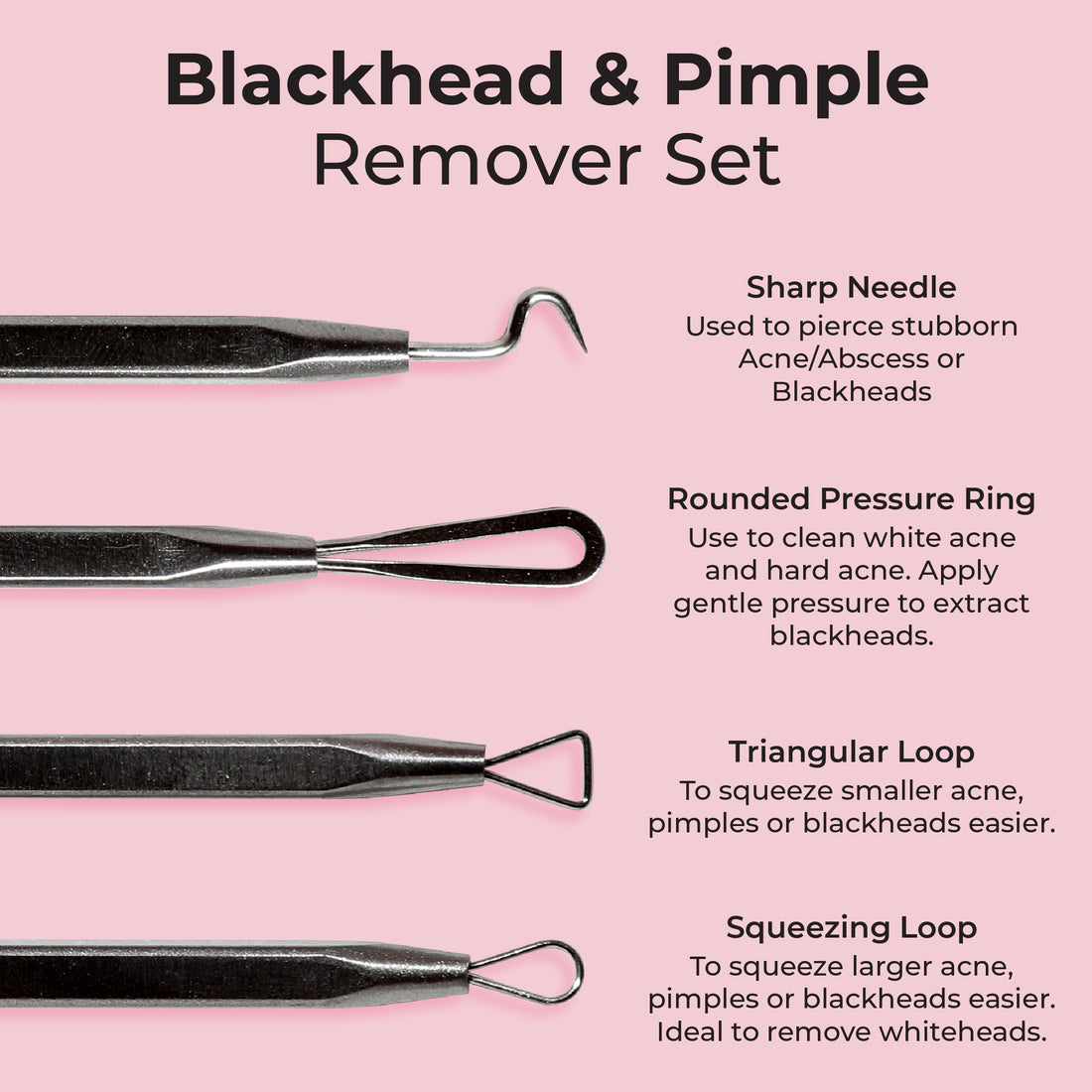 Blackhead & Pimple Remover Set