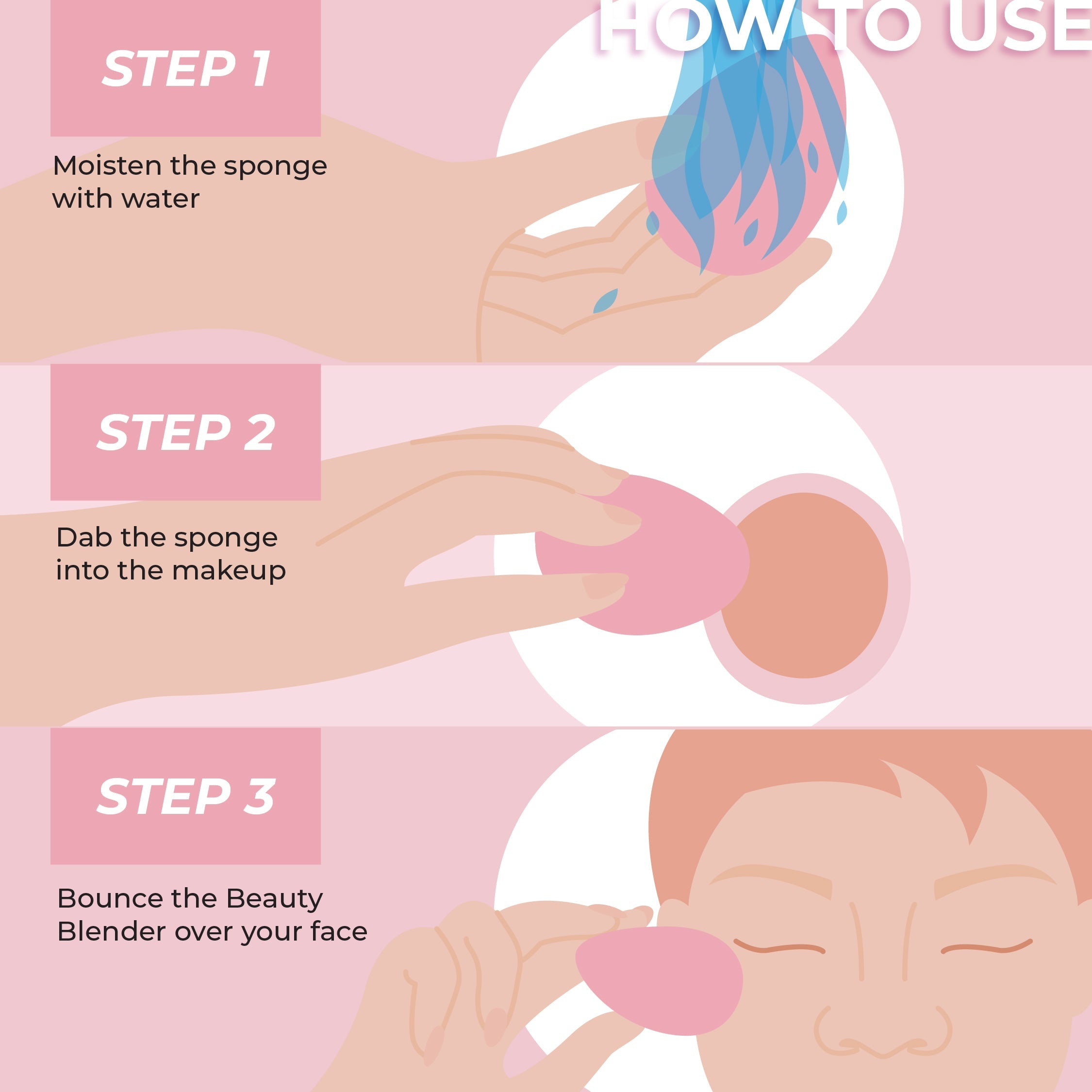 Essential Makeup Blender Kit - 3 Pack