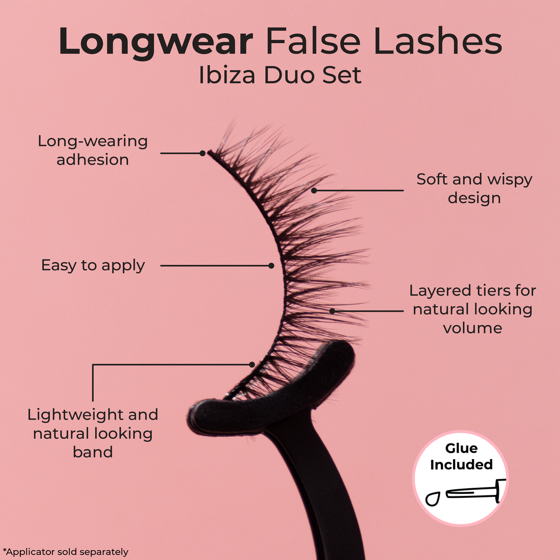 Longwear False Lashes - Ibiza Duo Value Set