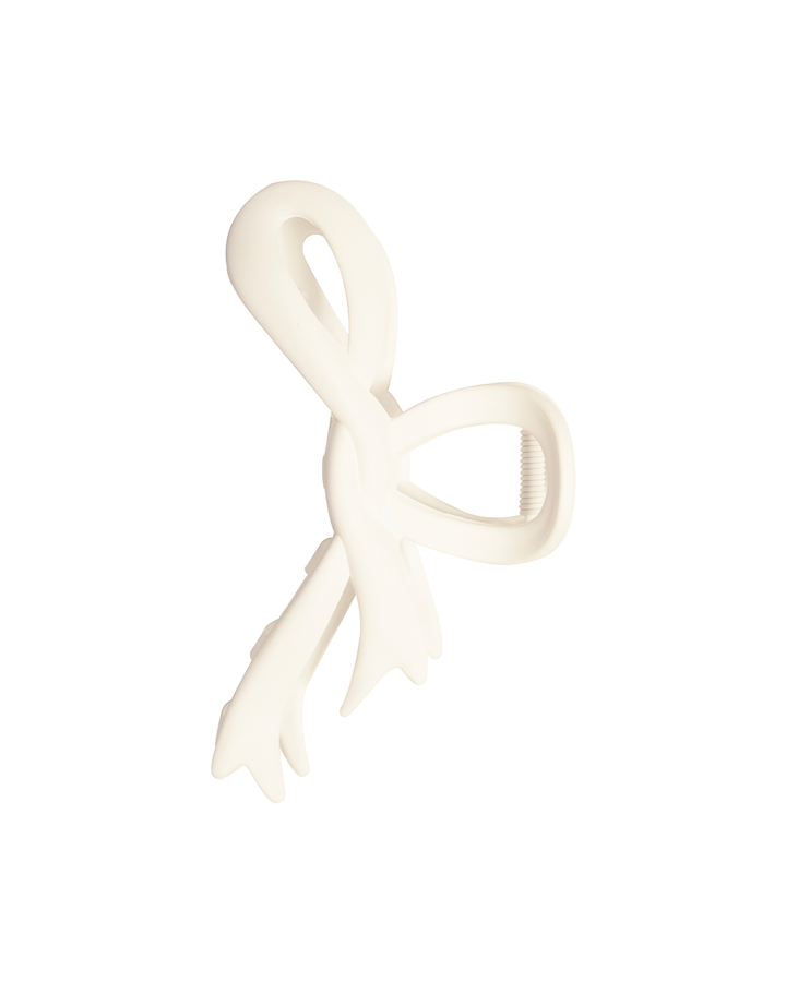Hair Claw Large Ribbon Matte