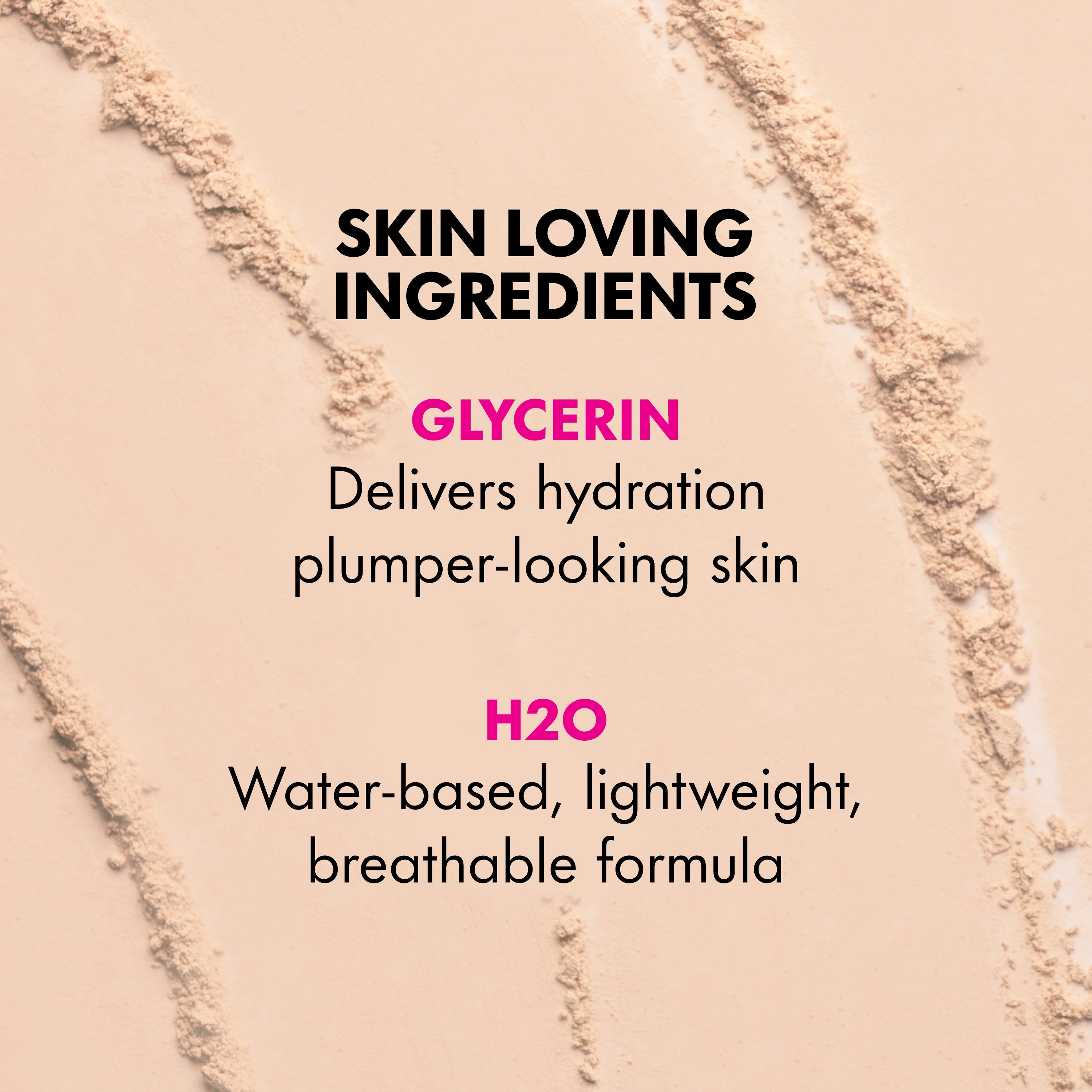 H2O Lock Hydrating Setting Powder